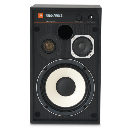 4312MII - Black - 5.25” 3-way Studio Monitor Loudspeaker - Front image number null
